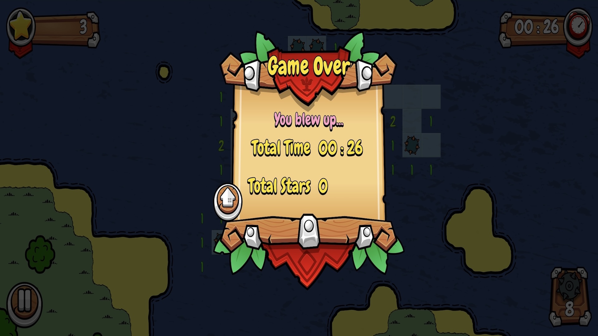 Mine Sweep: Islands gameplay screenshot